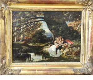 Goût Diaz 19e la lecture en forêt-1