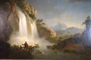 Paysage romantique post neo classique